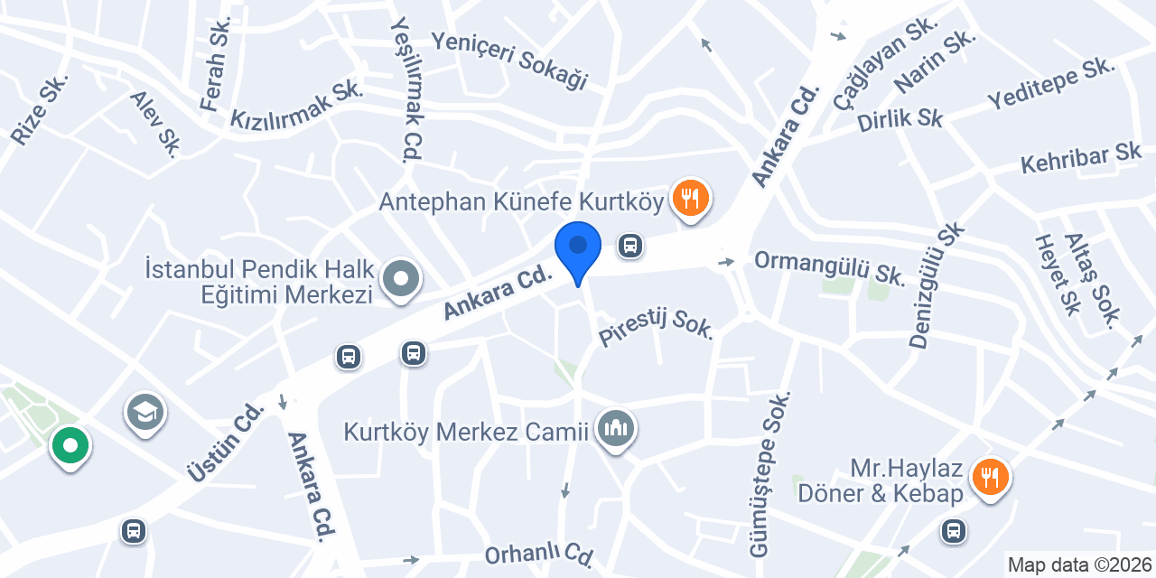 Kurtköy Eczanesi konumu