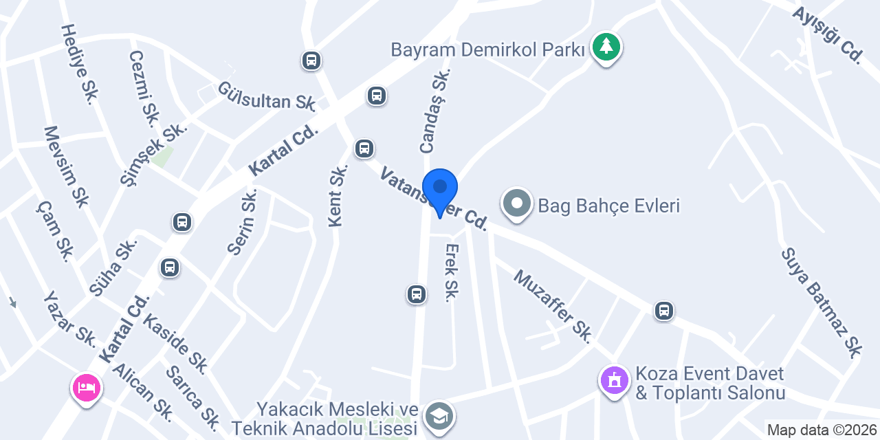 Aksu Yapı Dekor konumu