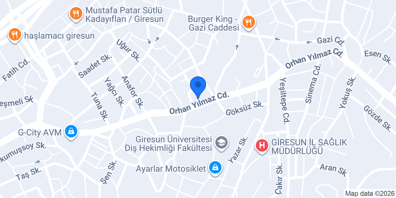 NİSANUR ECZANESİ konumu