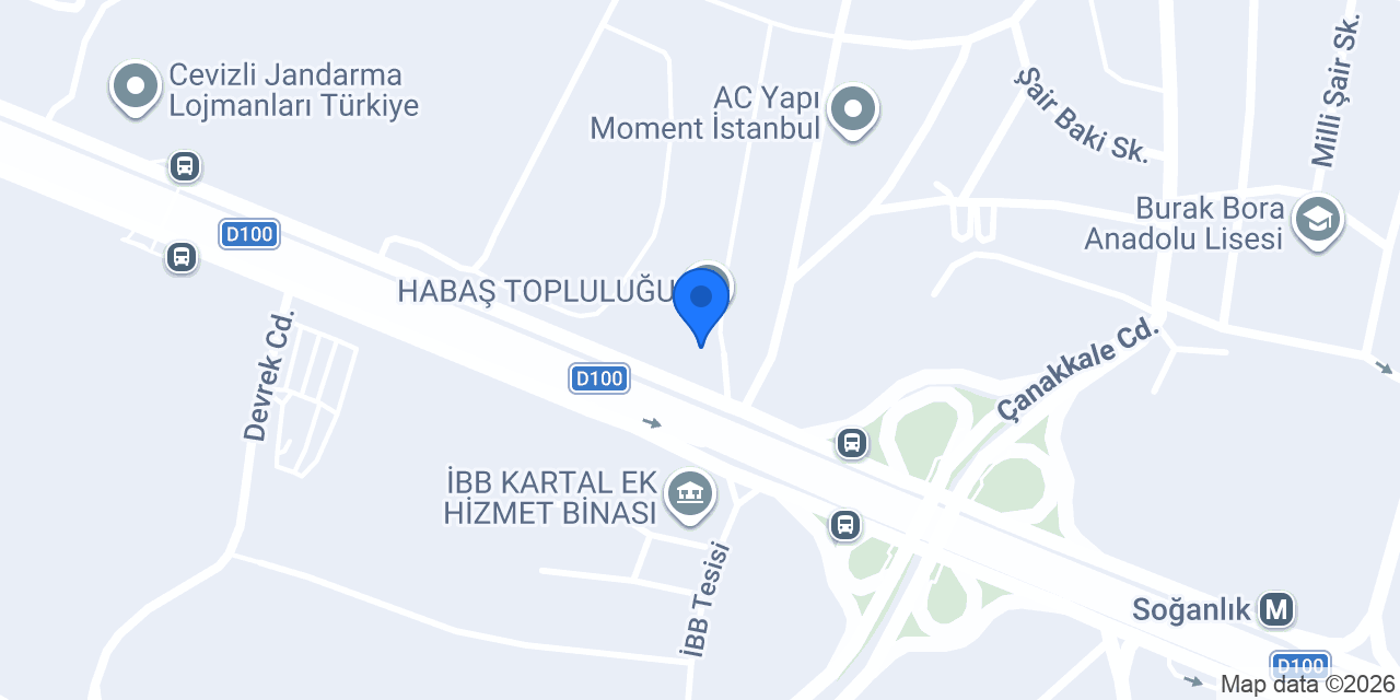 Anadolubank Kartal Şubesi konumu