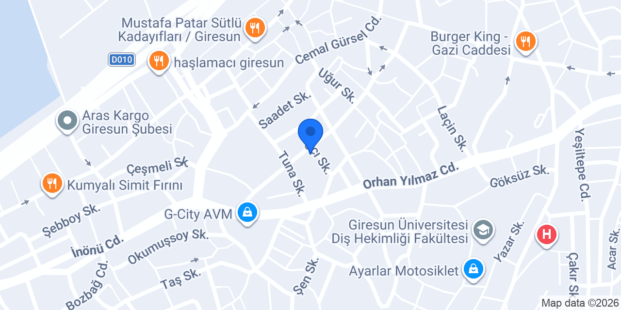 Karadeniz Taksi konumu