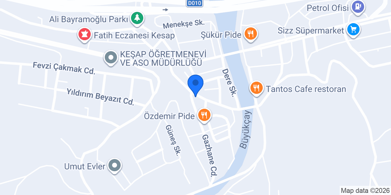 Şansın Döner konumu