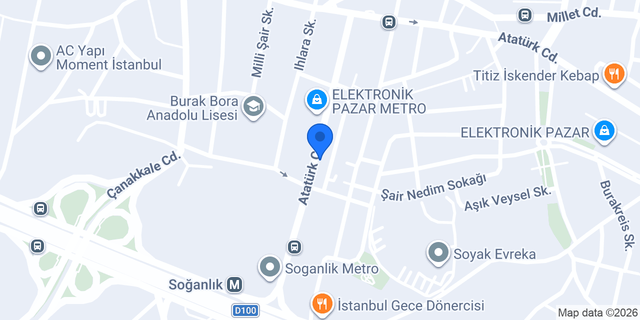 37 Kapı Dünyası konumu