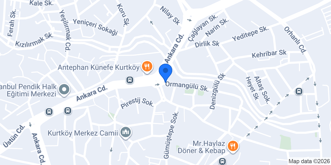 Pendik Ardahan İl Derneği konumu