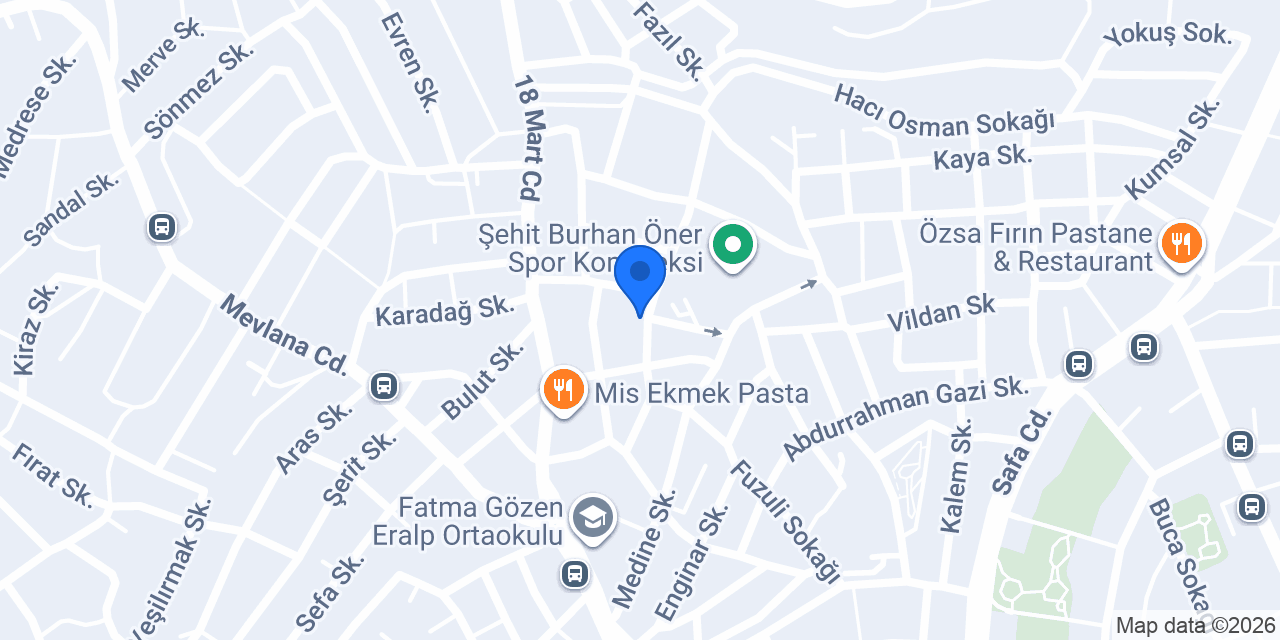 Koç Event Home konumu