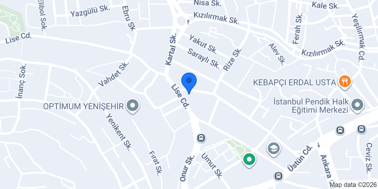 Teksoy Market konumu