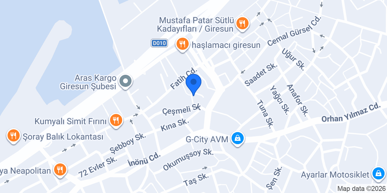 Özer Sıhhi Tesisat ve Yapı Market konumu