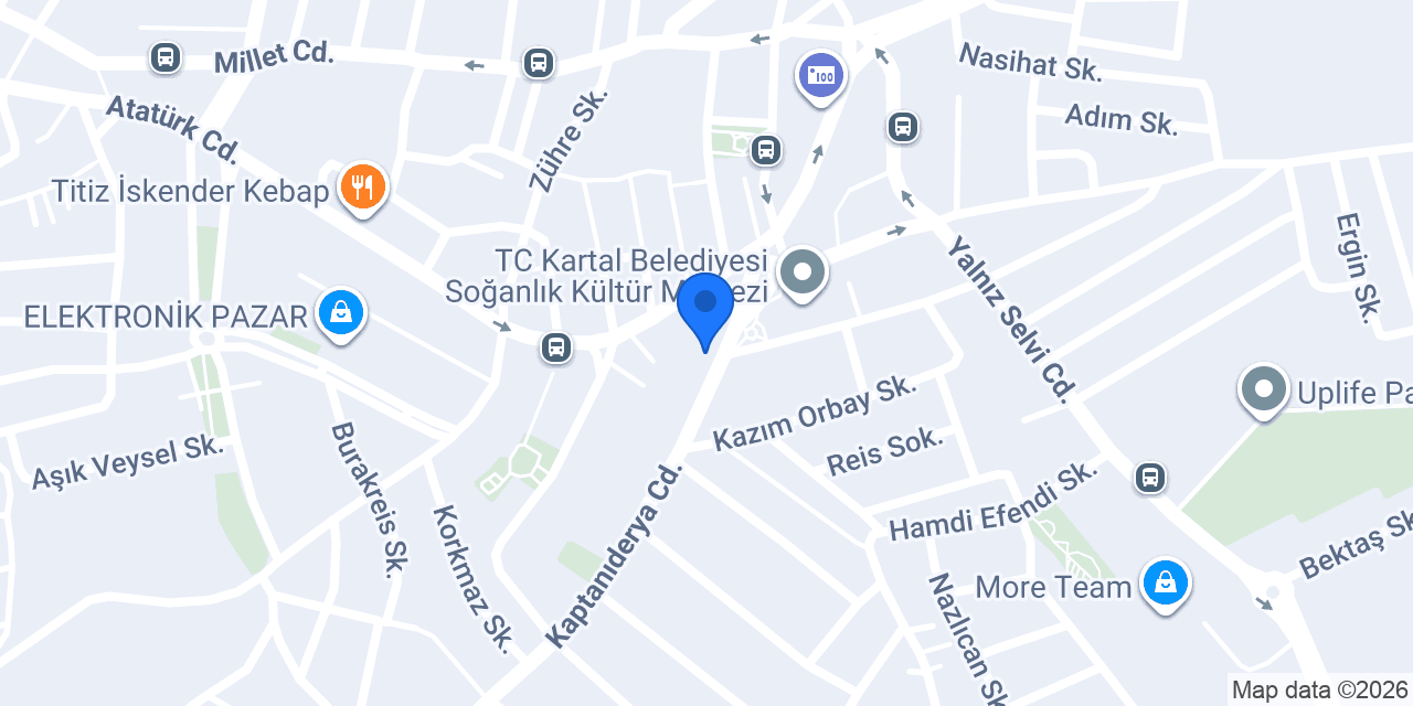 Kasap Mevlüt Usta konumu