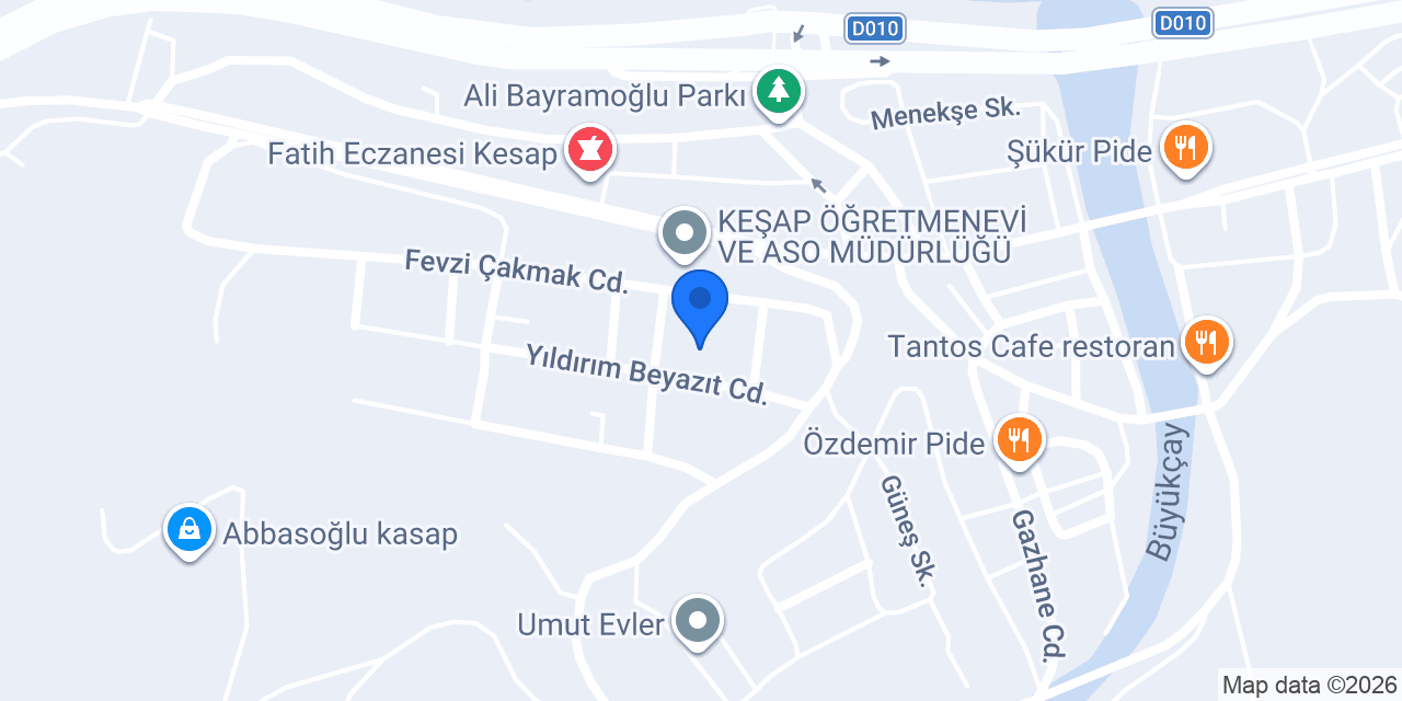 Atatürk Çok Programlı Lisesi konumu