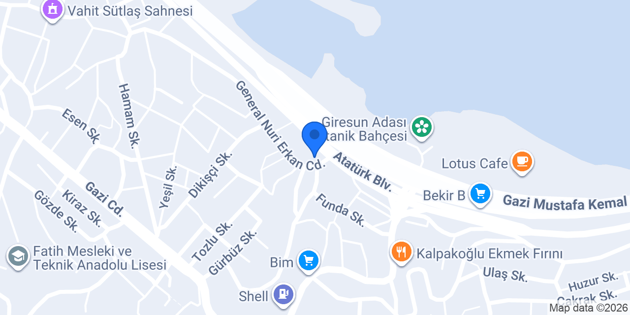 Yalçınkaya inşaat ve yapı malzemeleri konumu