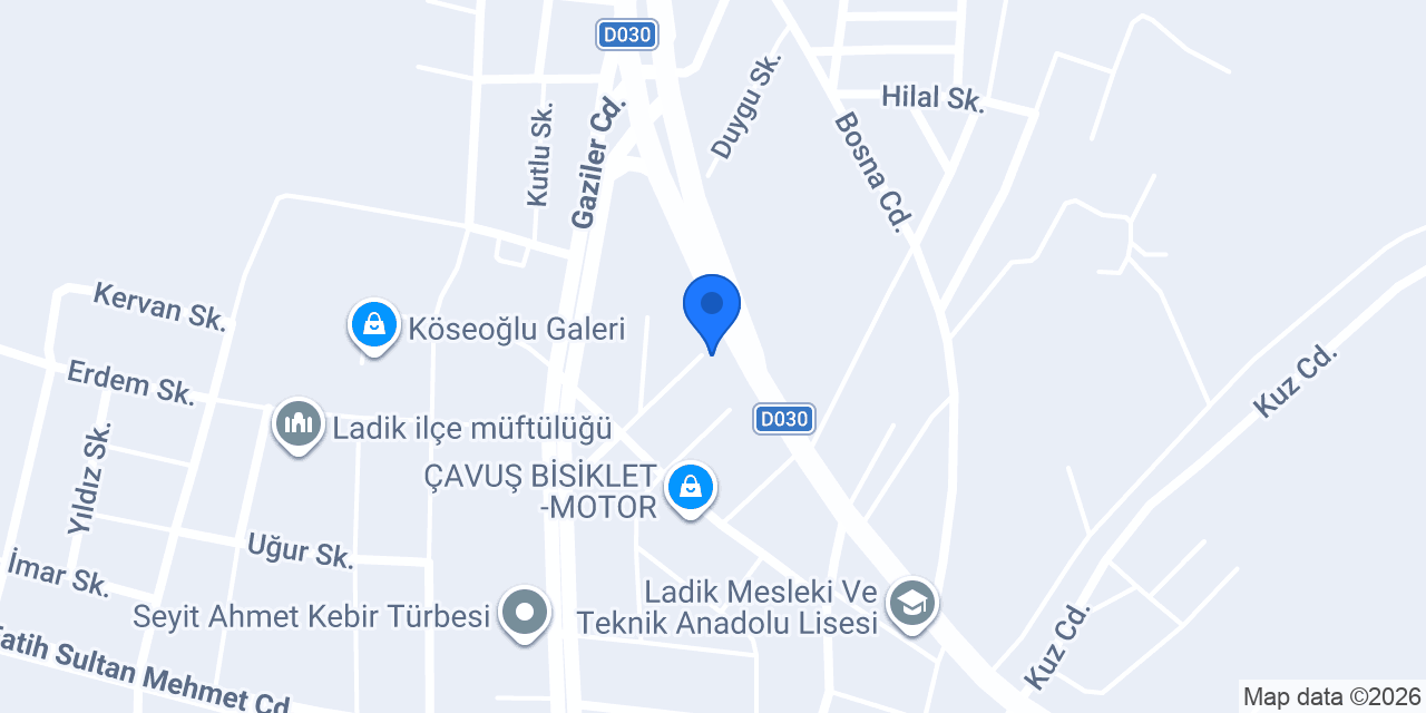 KAROT İNŞAAT konumu