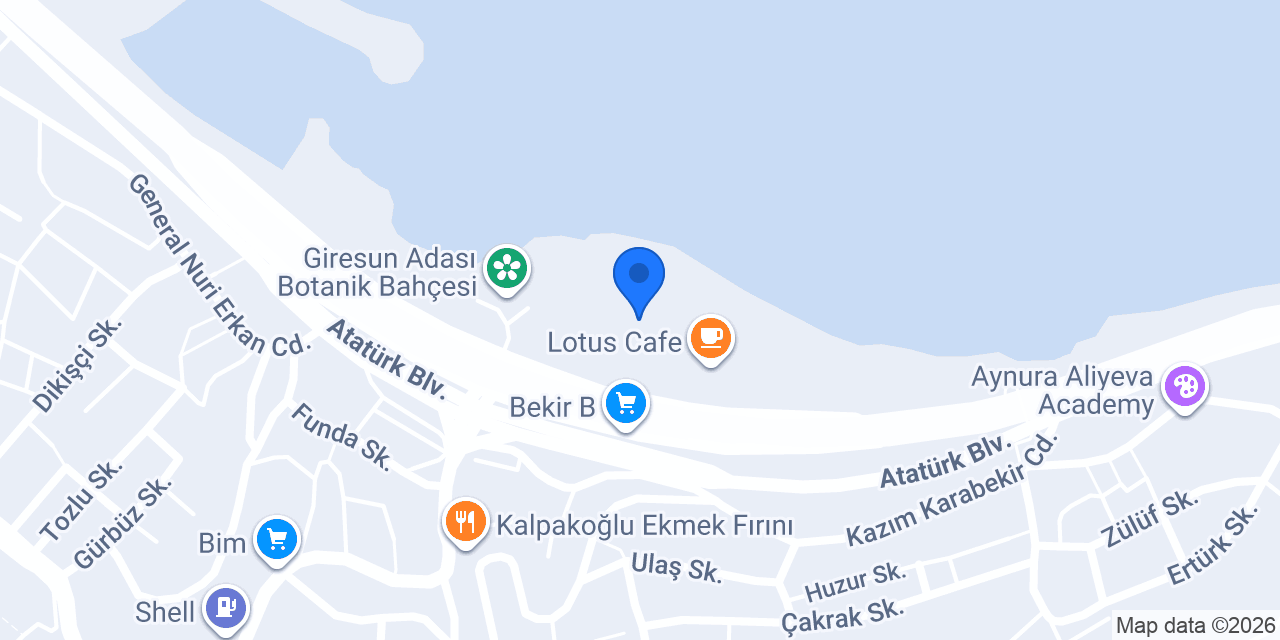 Botanik Kafe konumu
