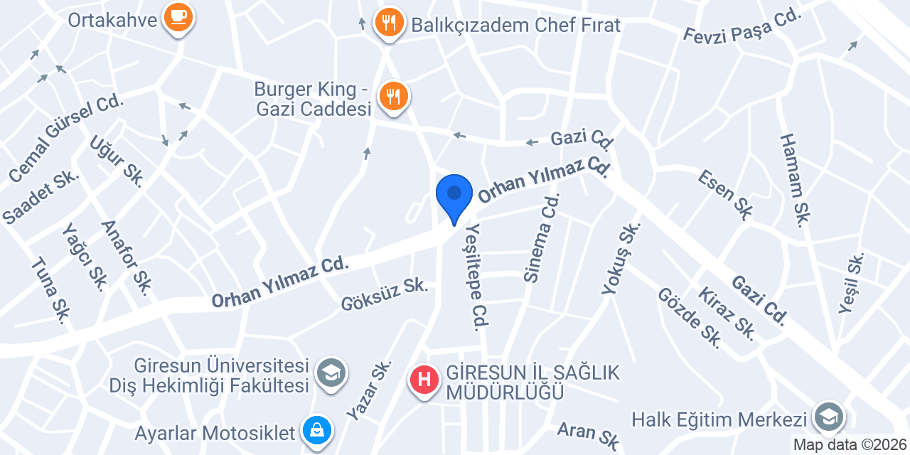 Aran Emlak konumu