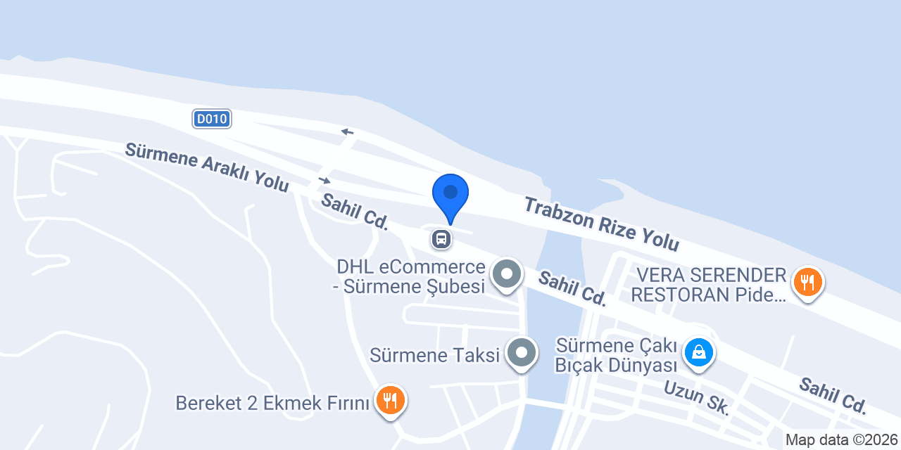 Sürmene Ali Osman Ulusoy Turizm konumu