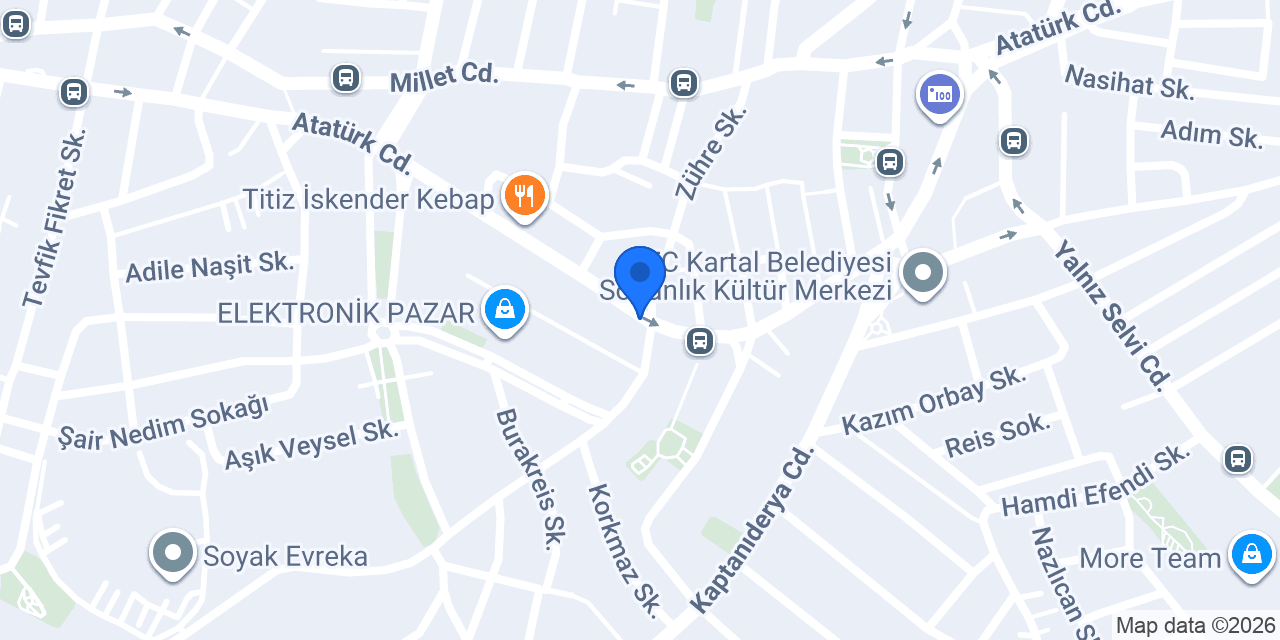Akbank Soğanlık Şubesi konumu