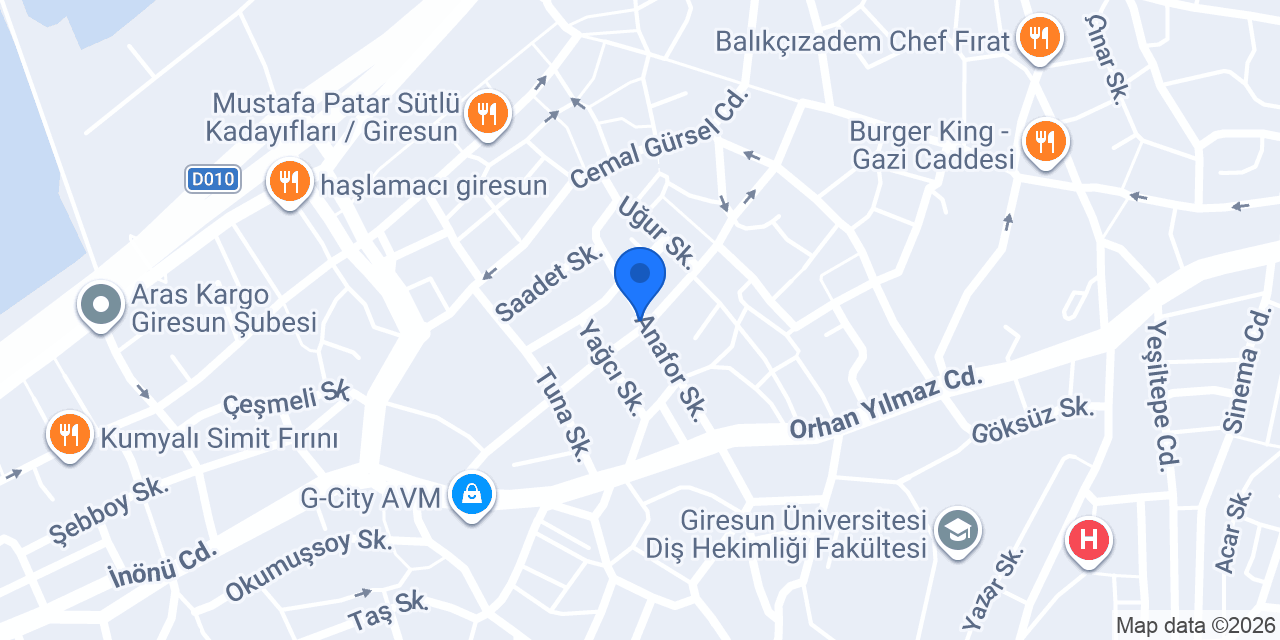 Akçagaz konumu