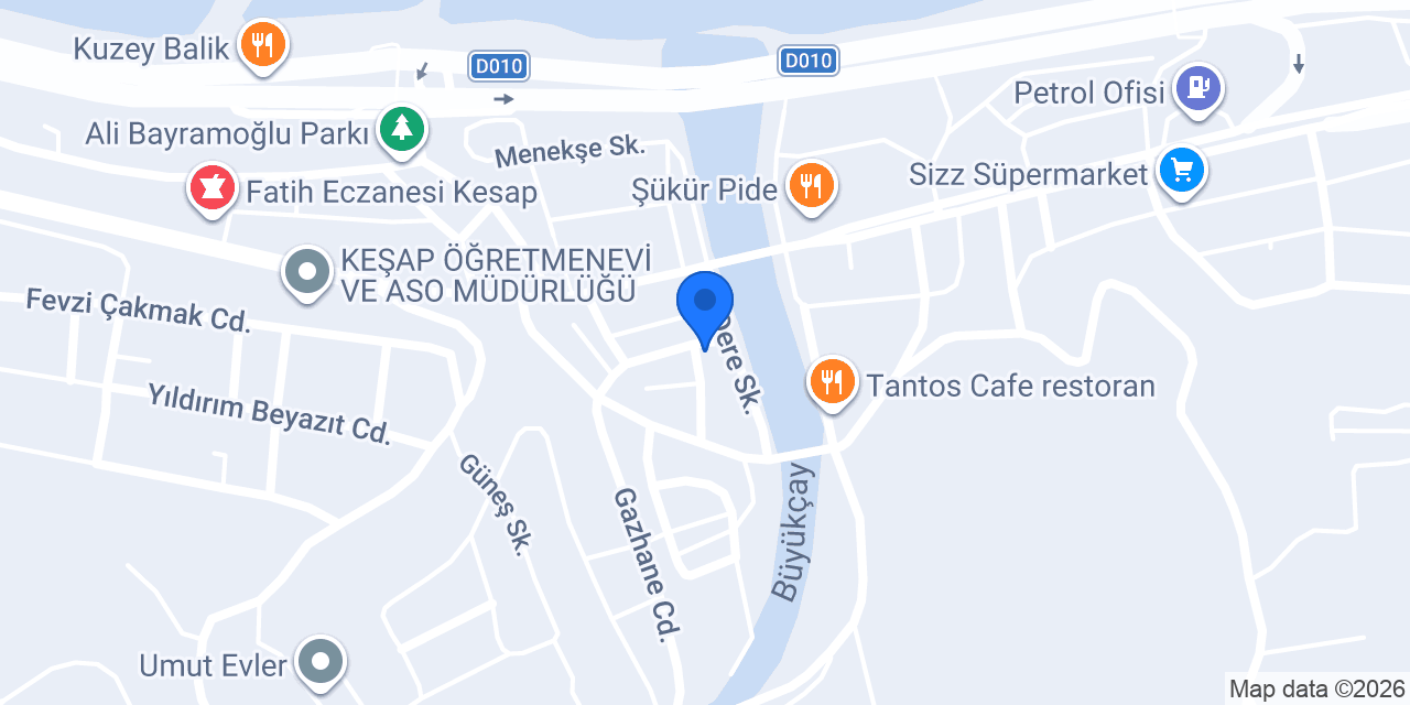 Keşap Taksi konumu
