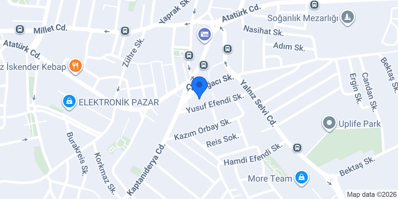 Teras Cafe konumu