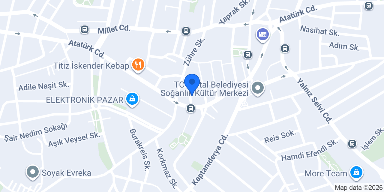 Ali Yakut Kuaför konumu