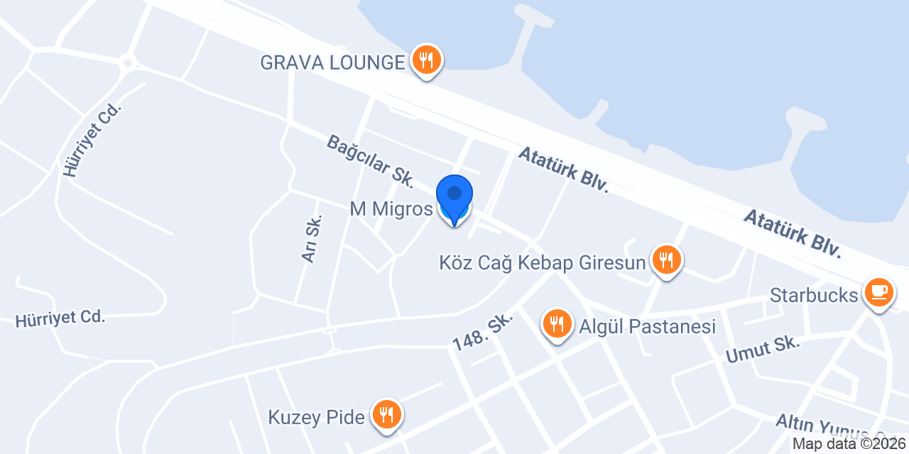 M Migros konumu