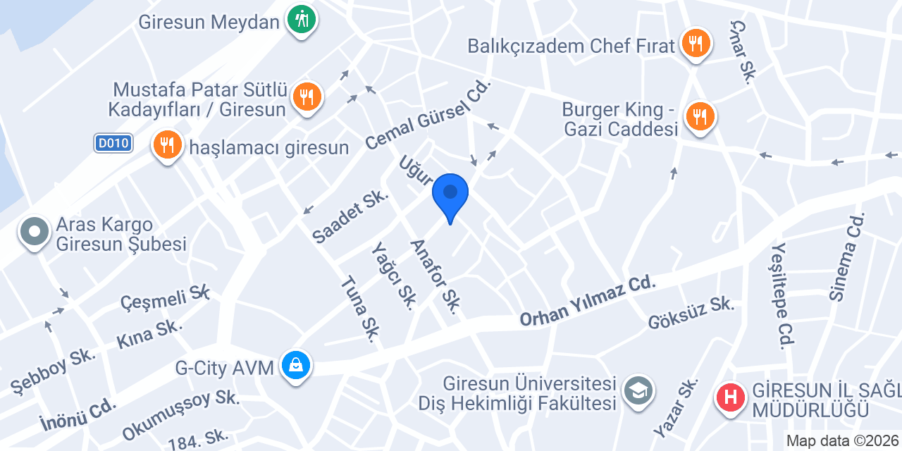 Çöcen Tekstil konumu