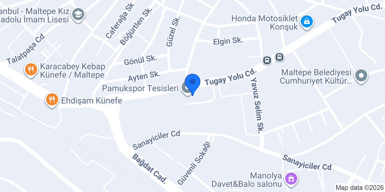 Pamukspor Merkezi konumu