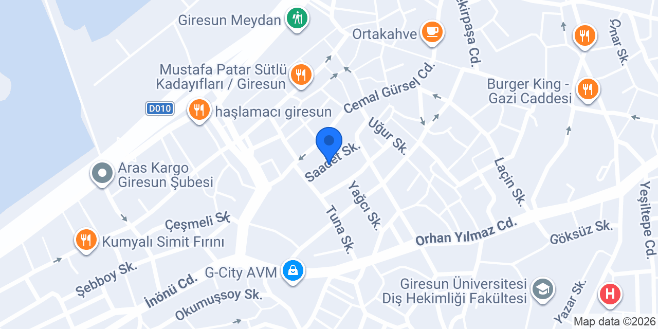 Giresun Tadilat konumu