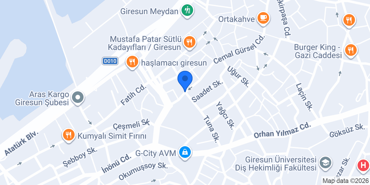 Diyetisyen Sumru Taş konumu