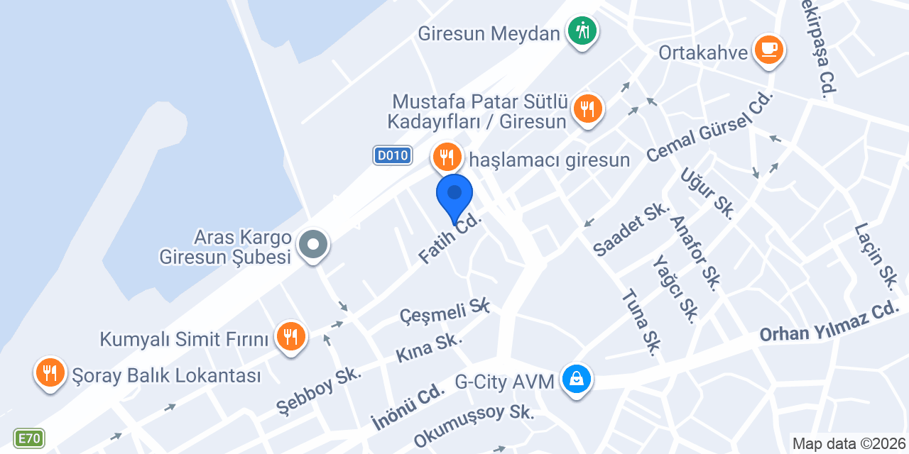 Klinik Psikolog Serra Külünkoğlu konumu