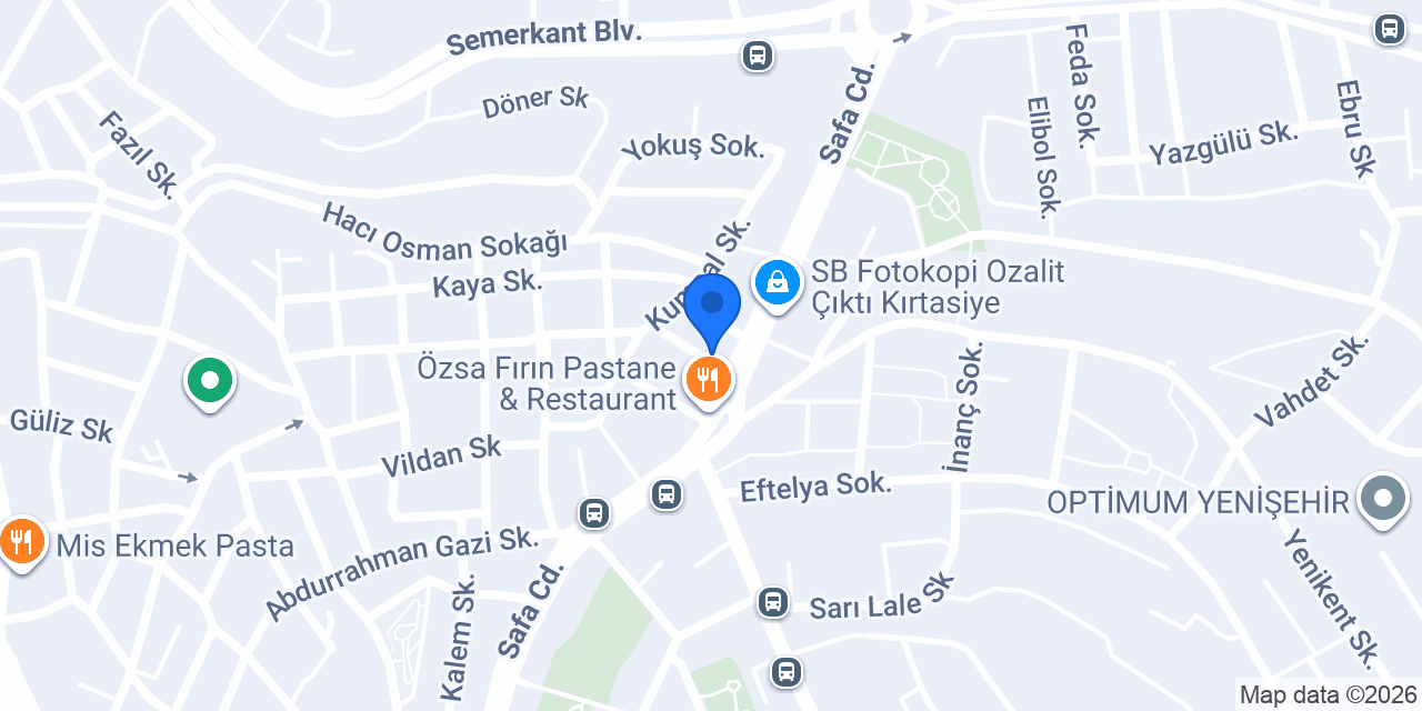 S.M.M.M Önder TÜRKDOĞAN konumu