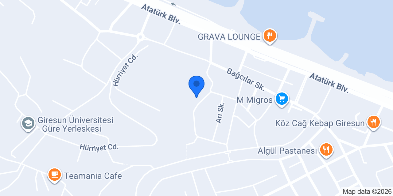 Ceylan Restoran konumu