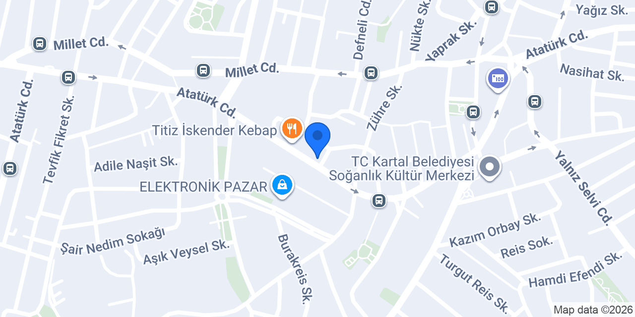 Tadım Börekçisi konumu