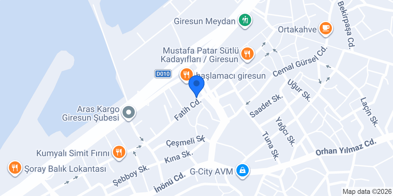 AKSOY AVİZE konumu