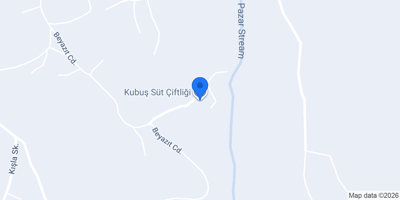 Kubuş Süt Çiftliği konumu