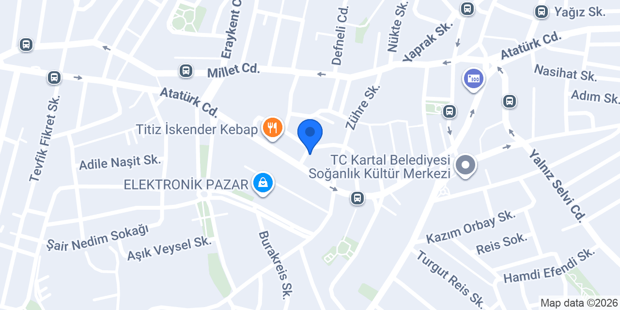Filli Boya Ünal Ticaret konumu