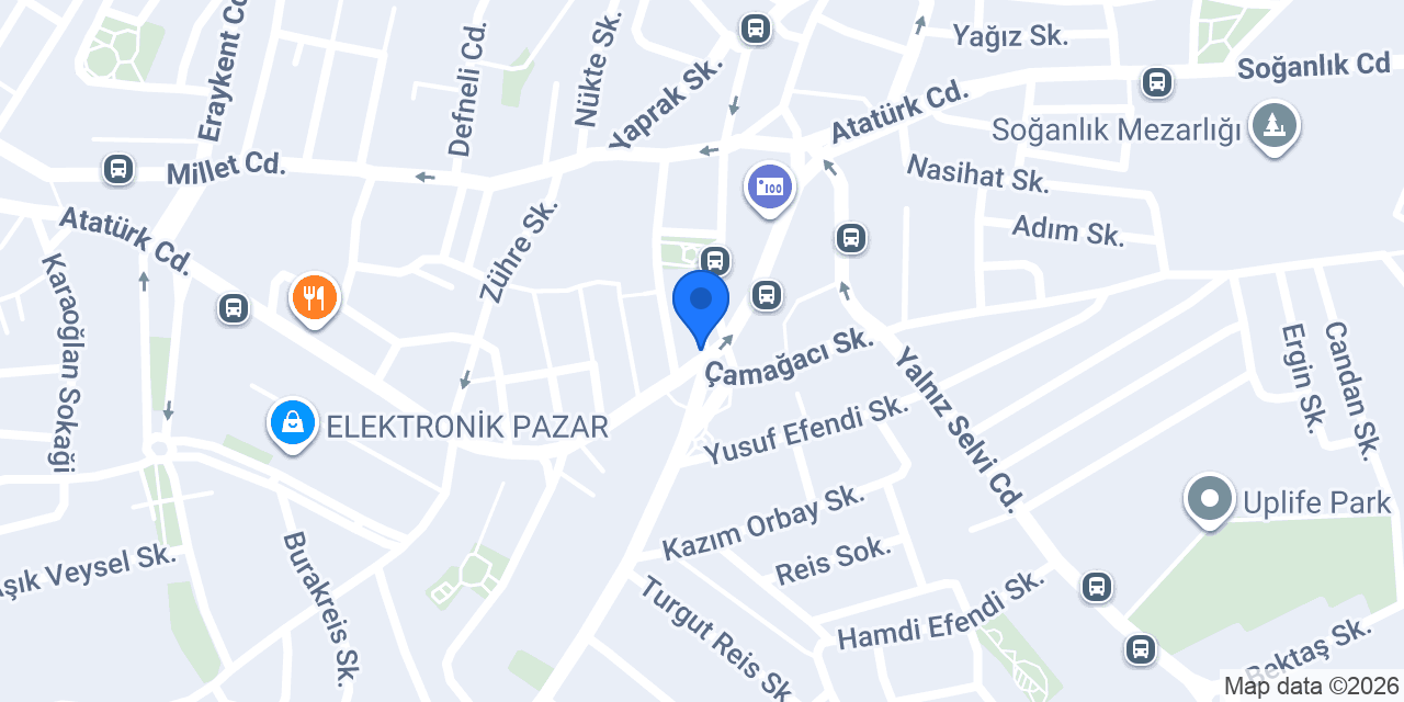 Tatlıbak Gümüşpınar Şubesi konumu