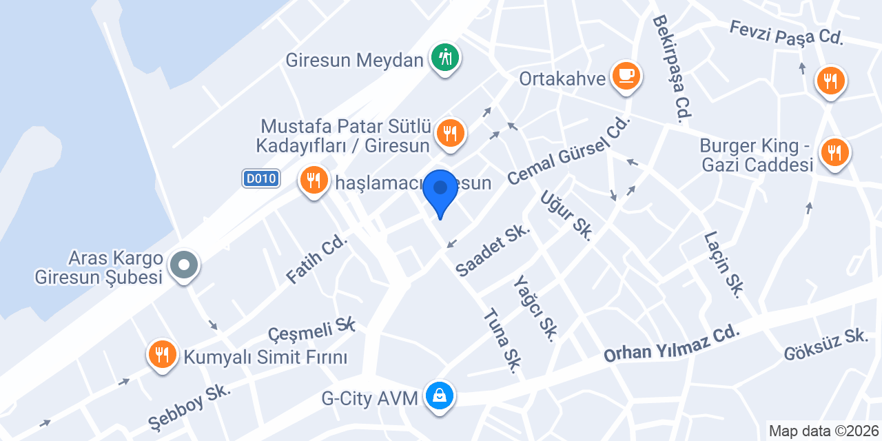 Özgür Veteriner Kliniği konumu