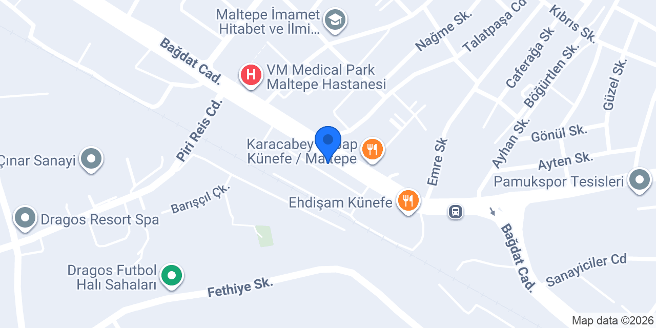 GP Kompozit Maltepe konumu