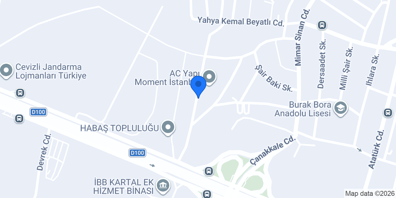 Aktim istanbul konumu
