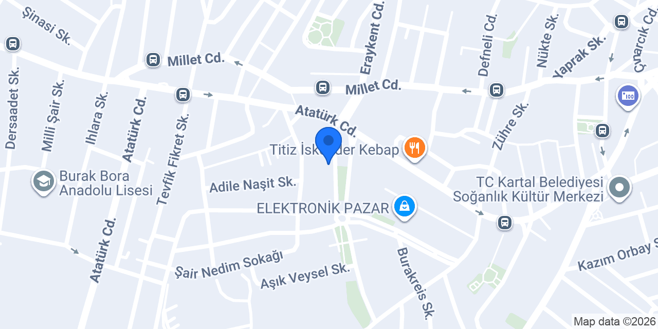 Doğan Erkek Kuaförü konumu