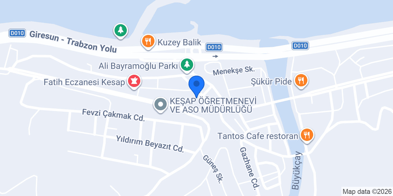 Keşap Eczanesi konumu