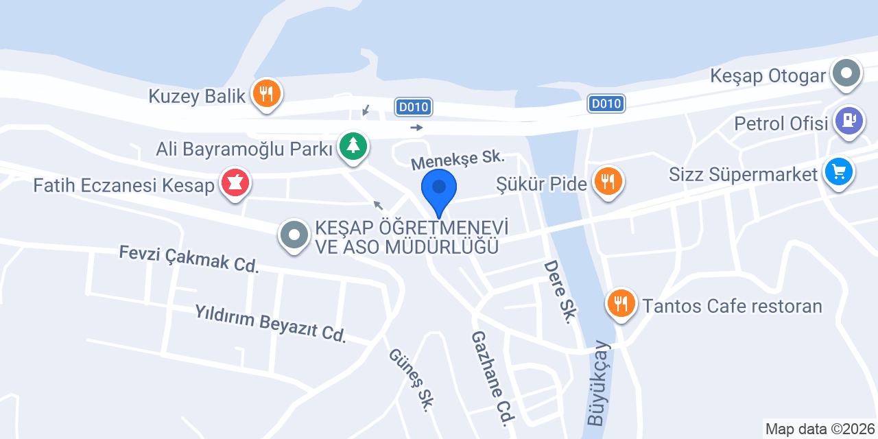 Mimoza Pastanesi konumu