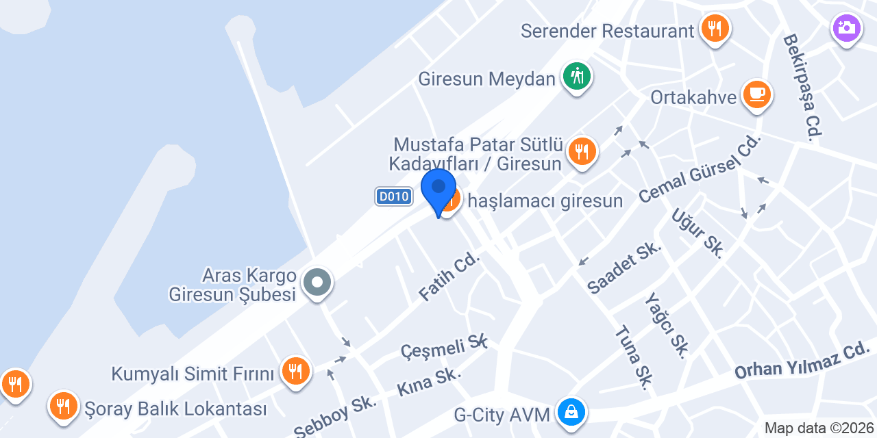 TOYO-Yasin Ticaret konumu
