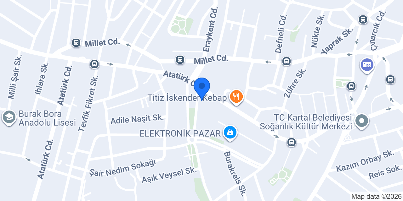 Atasay Optik konumu