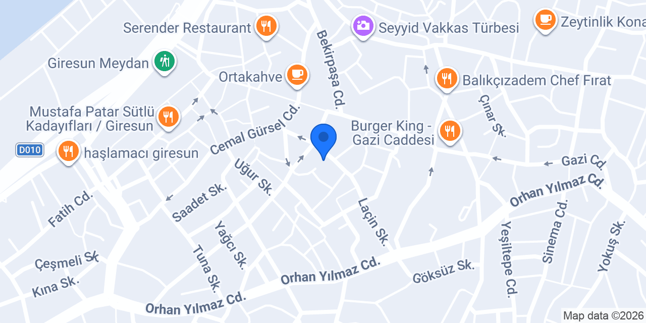 Özde Dönercim Fast-Food konumu