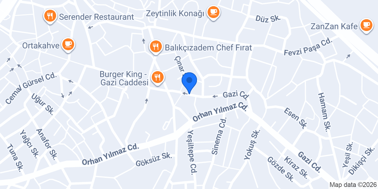 Lalezar Çiçek Evi konumu