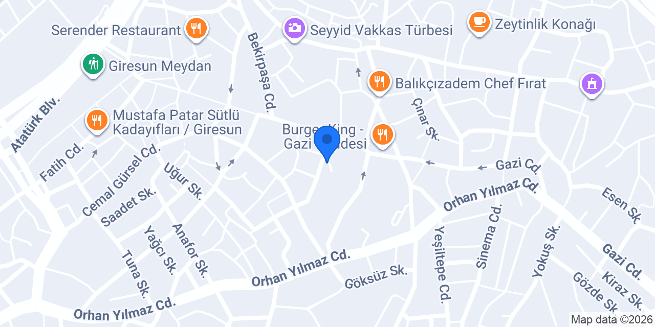 Nut Boutique konumu
