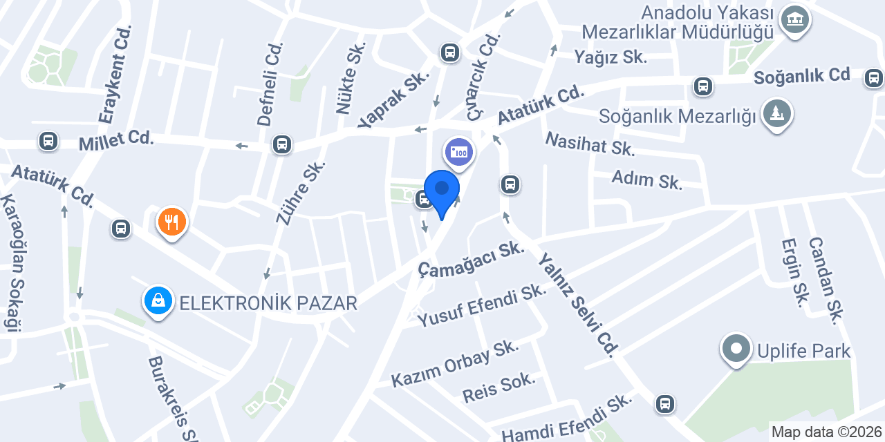 Giya Kuyumculuk konumu