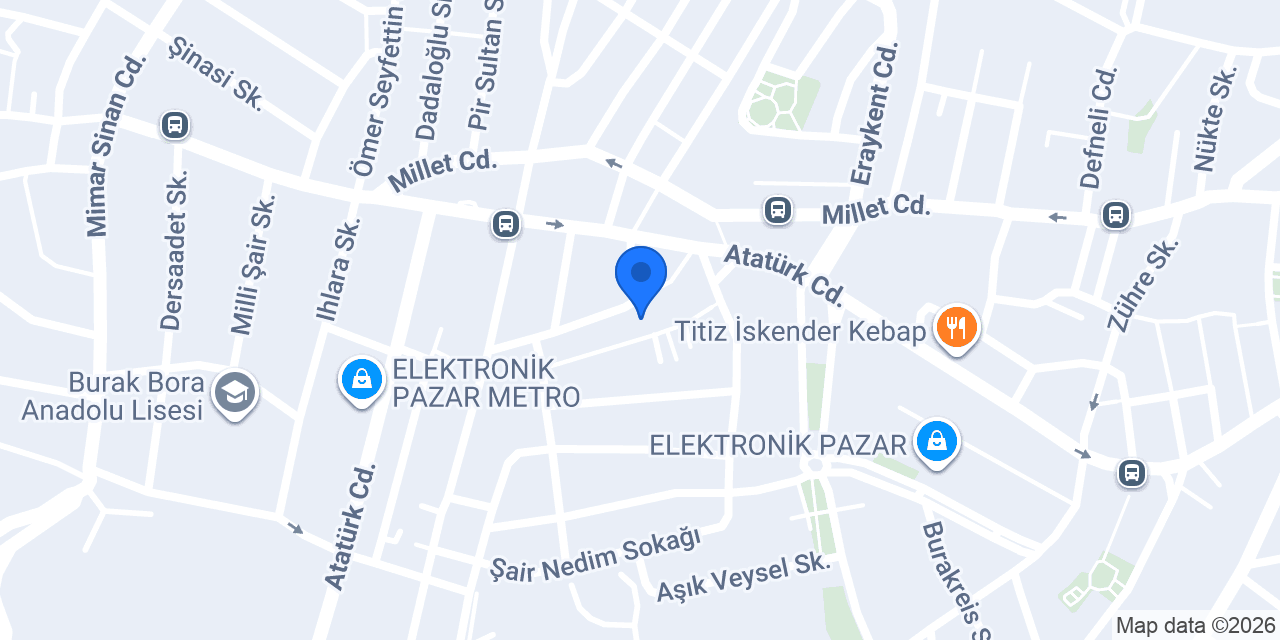 Acarlar İnşaat konumu