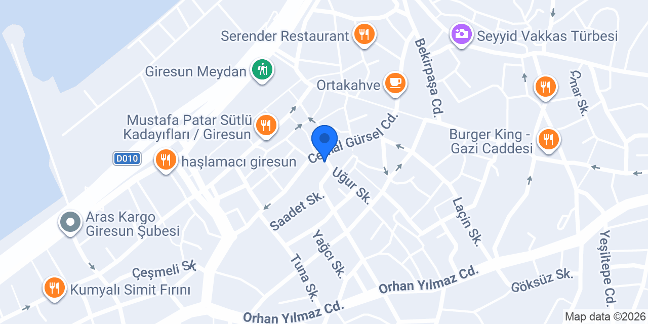 Erhanlar Insaat konumu